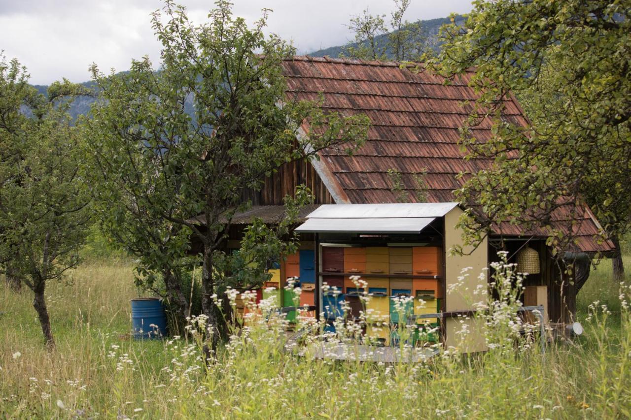 Apartma Petra Ravnik - Wanderer'S Hut Apartman Bohinji-tó Kültér fotó